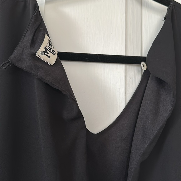 Show me your mumu Black Long Sleeve Fringe Dress - Picture 5 of 5